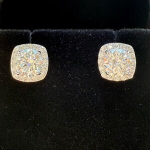2.5 CT Moissanite Earrings